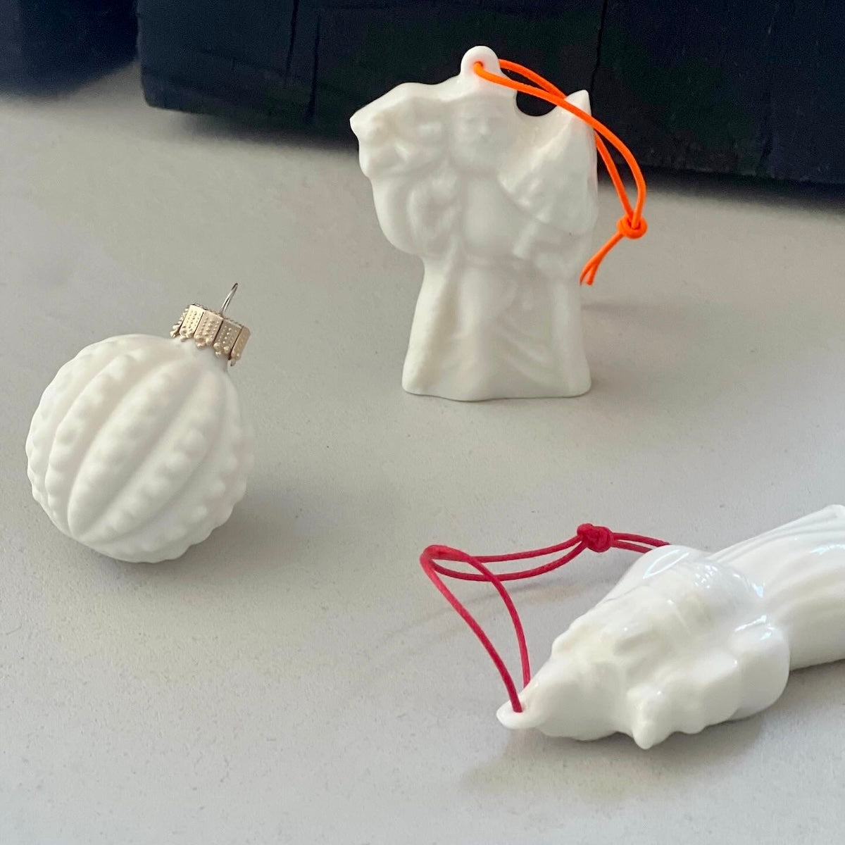 Weihnachtsschmuck Porzellan