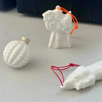 Weihnachtsschmuck Porzellan