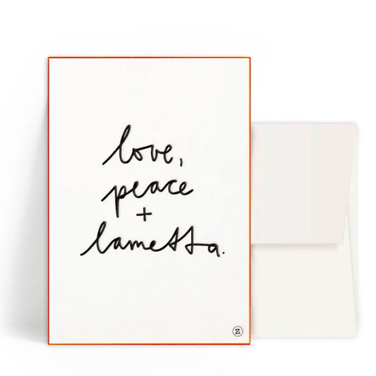 Tolle Weihnachtskarte_love_peace_und_lamette
