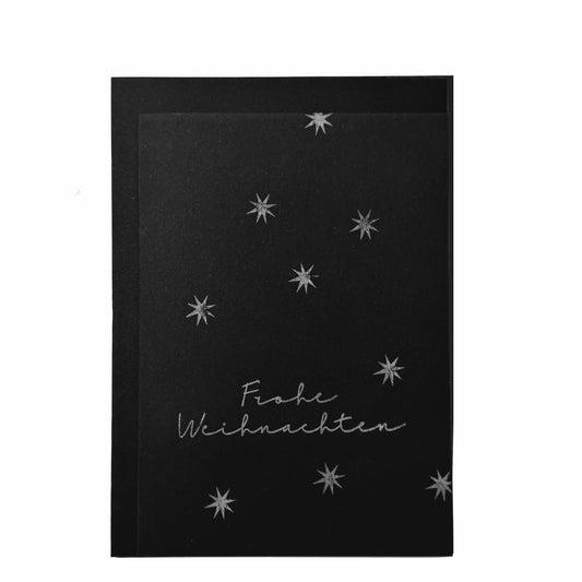 Klappkarte mit Umschlag - Frohe Weihnachten