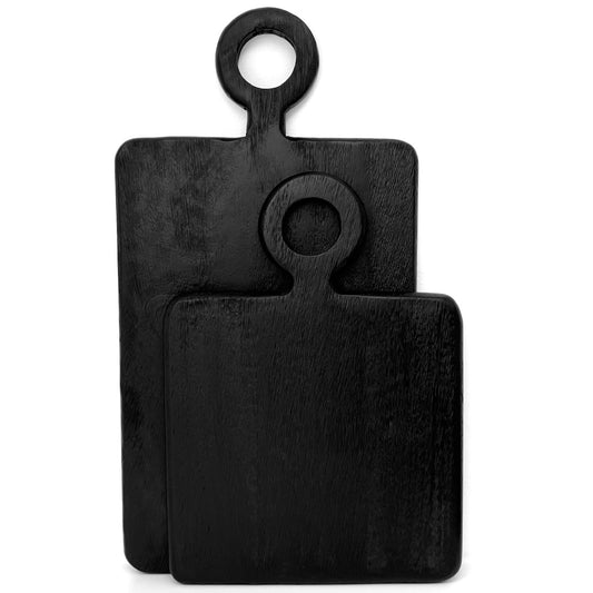 Holzbrett eckig - in zwei Größen