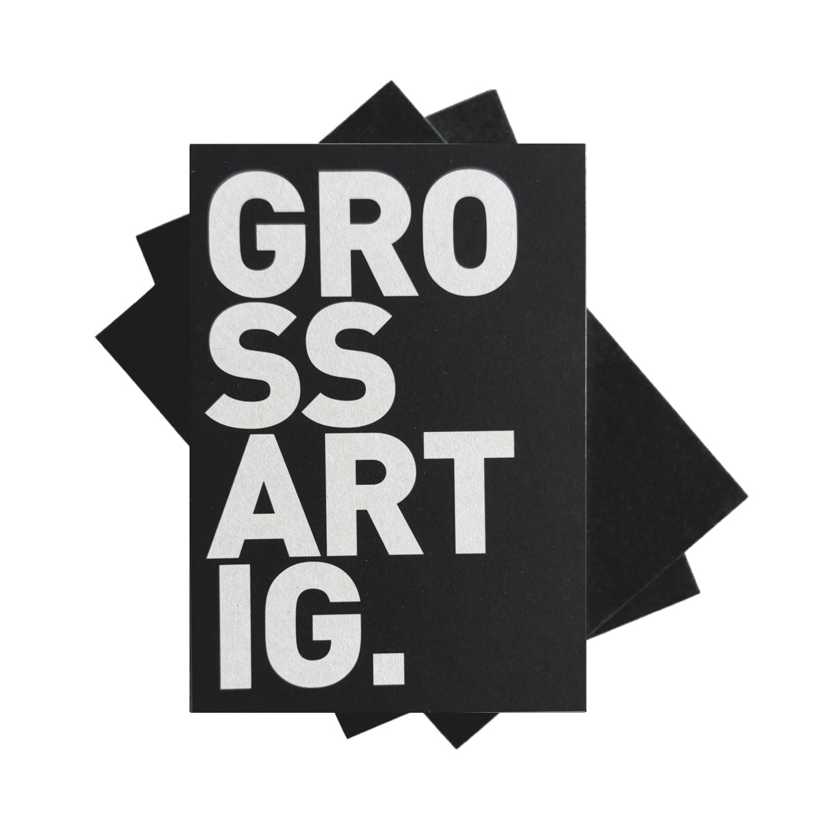 Postkarte - GROSSARTIG .