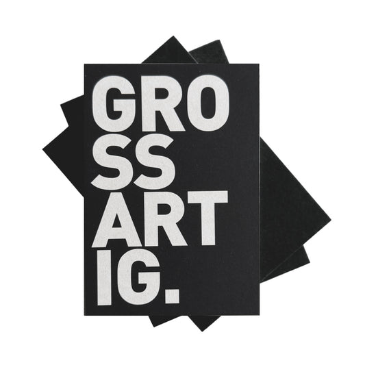 Postkarte - GROSSARTIG .