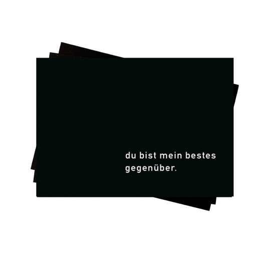 Postkarte - Bestes Gegenüber