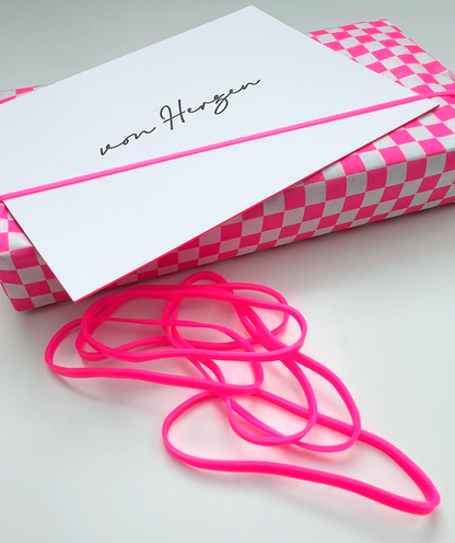 Gummiband - Neonpink