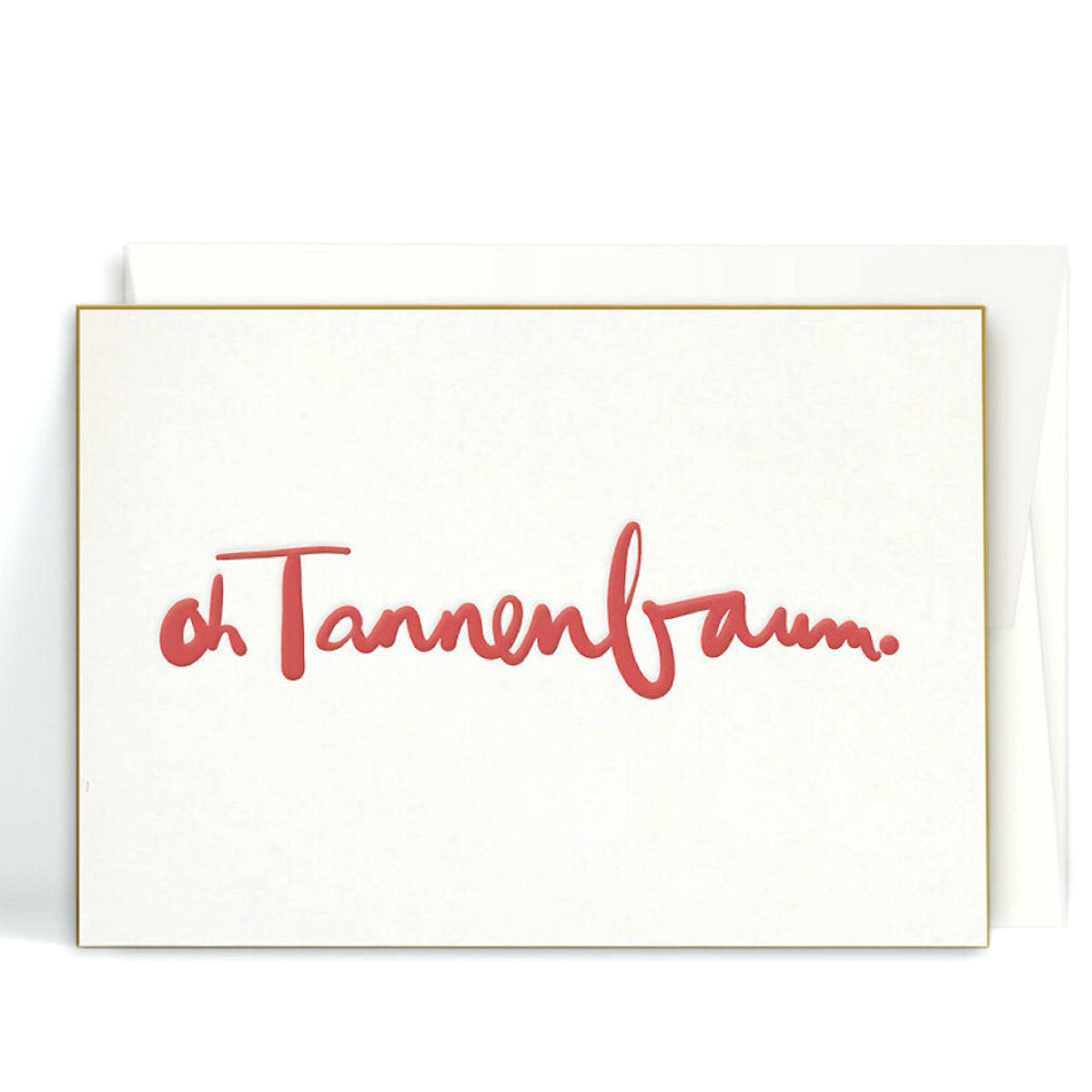 oh Tannenbaum Weihnachtskarte