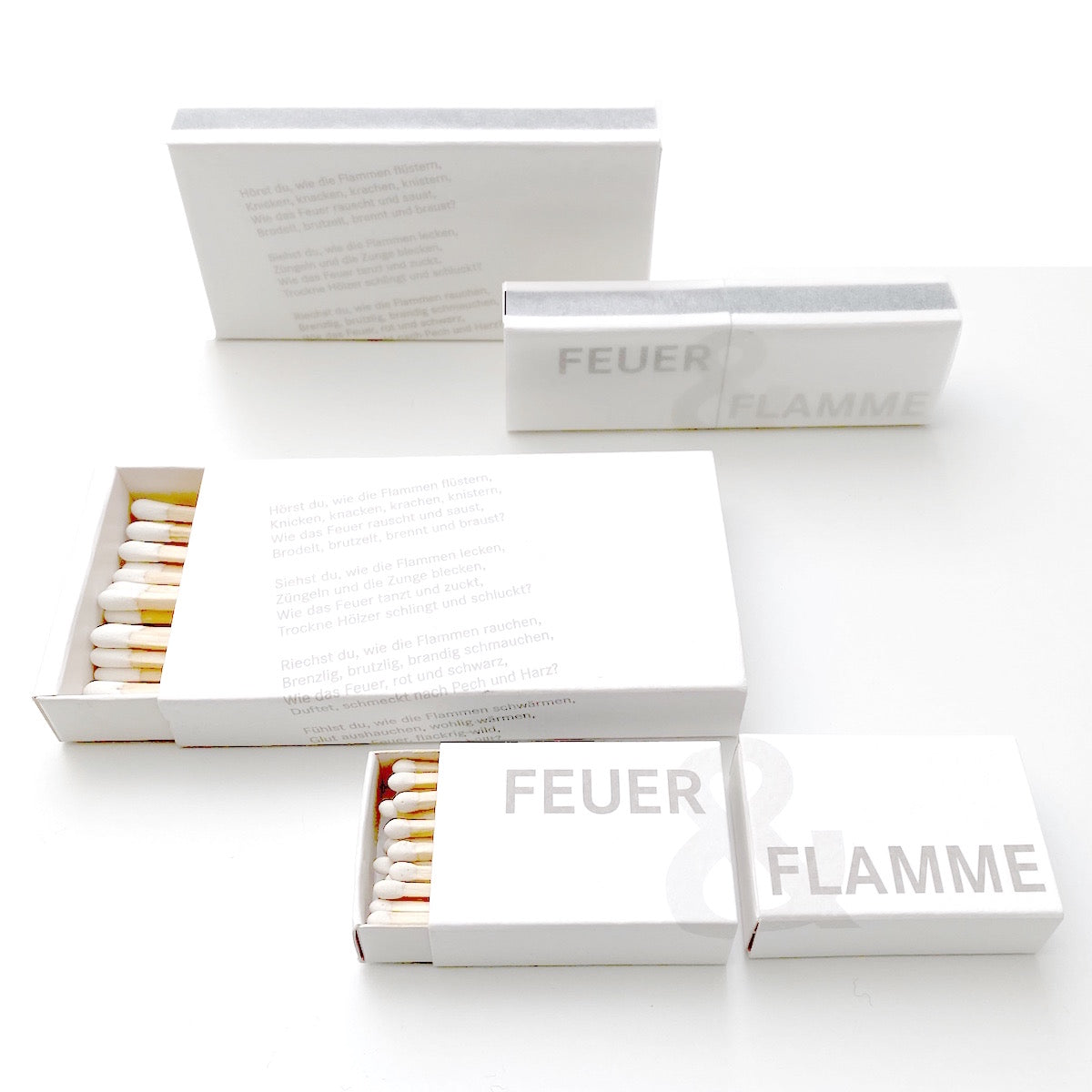 Lange Zündhölzer - Gedicht