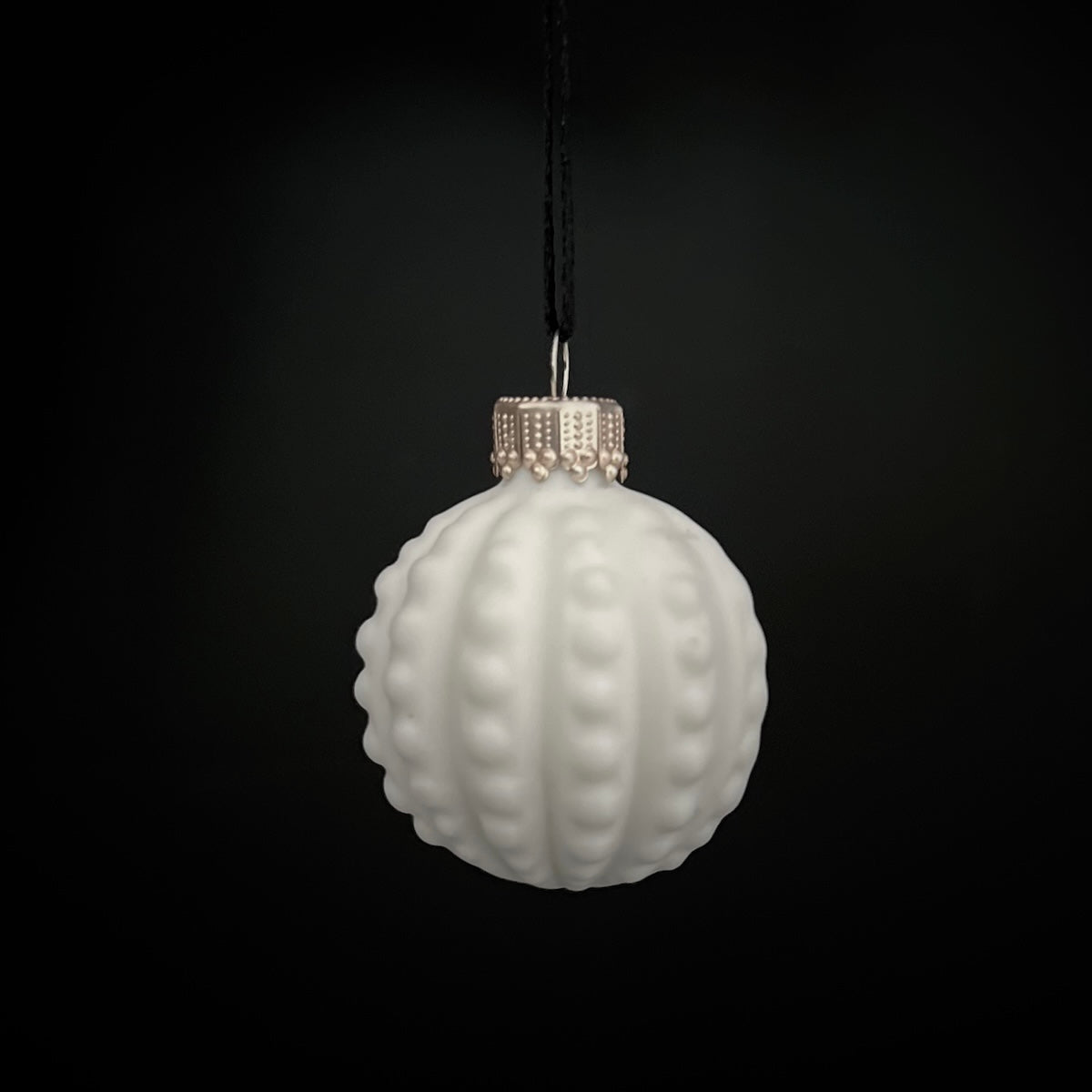 Porzellananhänger - Kugel